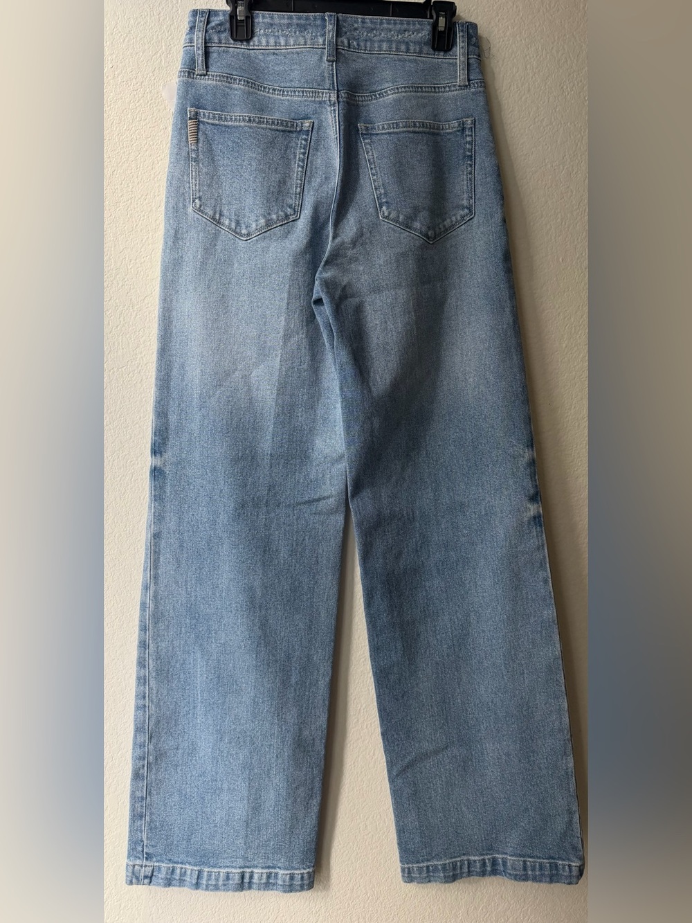 PAIGE Light Wash Wide Leg Jeans - Picture 2 of 8
